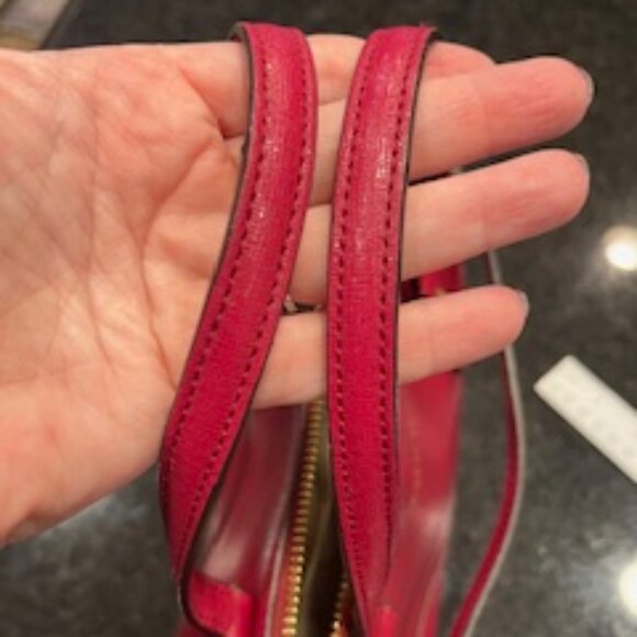 EUC Coach Saffiano Leather Satchel in Raspberry Pink - Picture 14 of 14